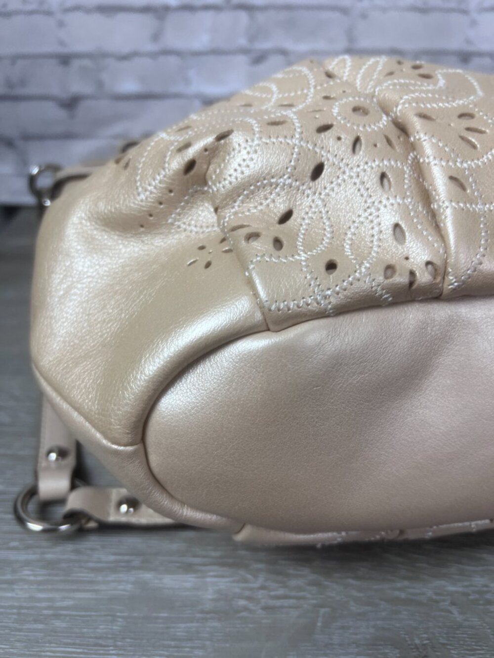 Coach Madison Leather Sophia Satchel F19626 - Gem